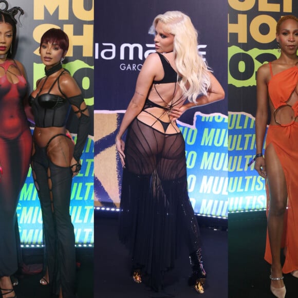 Transparência, recortes e mais tendências: o que as famosas usaram nos looks do Prêmio Multishow 2022?