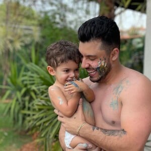 Murilo Huff e o filho, Leo: 'Sempre é hora de fazer bagunça'