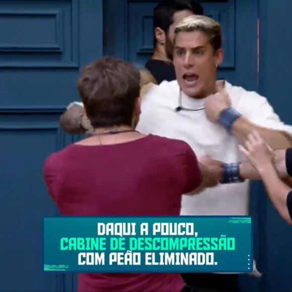 Briga entre Shayan e Tiago envolveu agressões