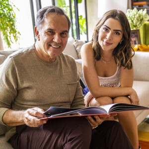 Em 'Travessia', Jade Picon interpreta Chiara, filha de Guerra, personagem de Humberto Martins
