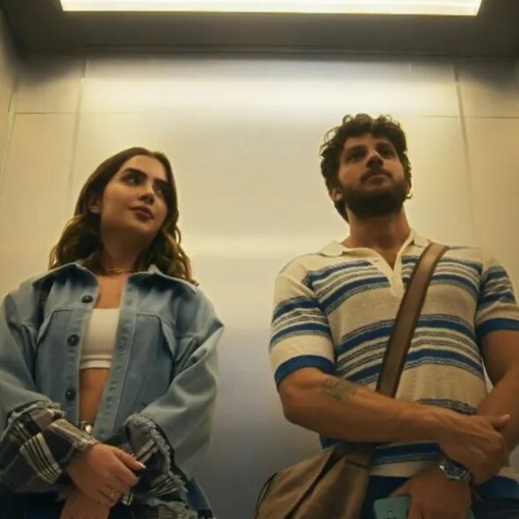 Jade Picon também foi defendida por Chay Suede, seu par na novela 'Travessia'