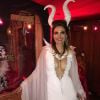 Luciana Gimenez foi decotada à última festa de Halloween promovida pela top Heidi Klum