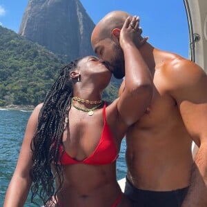 Iza terminou casamento com o produtor musical Sérgio Santos