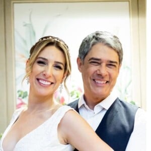 William Bonner está casado com Natasha Dantas há 4 anos