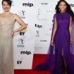 Emmy 2022: Leticia Colin aposta no brilho e Taís Araujo repete vestido usado por Lady Gaga. Detalhes dos looks!
