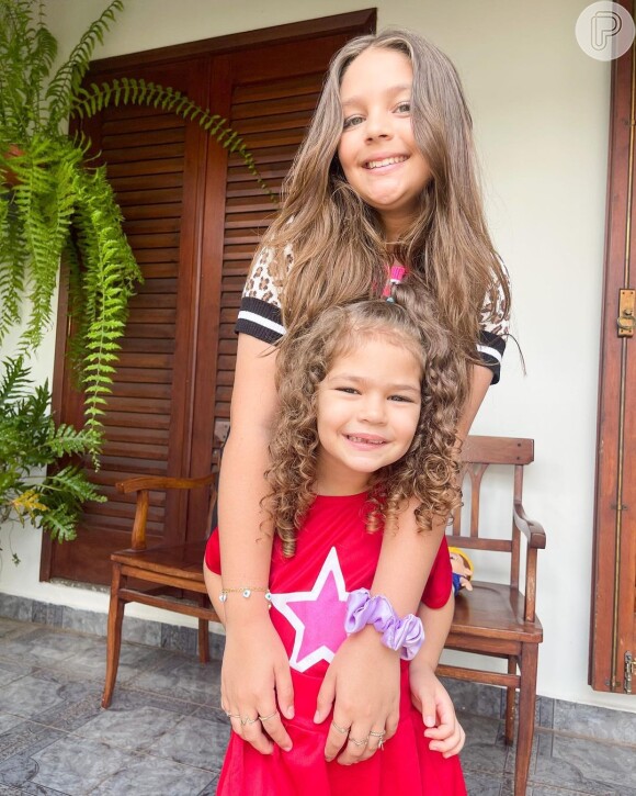 Pedro Leonardo e Thais Gabelein são pais de Maria Sophia (11 anos) e Maria Vitória (4 anos)