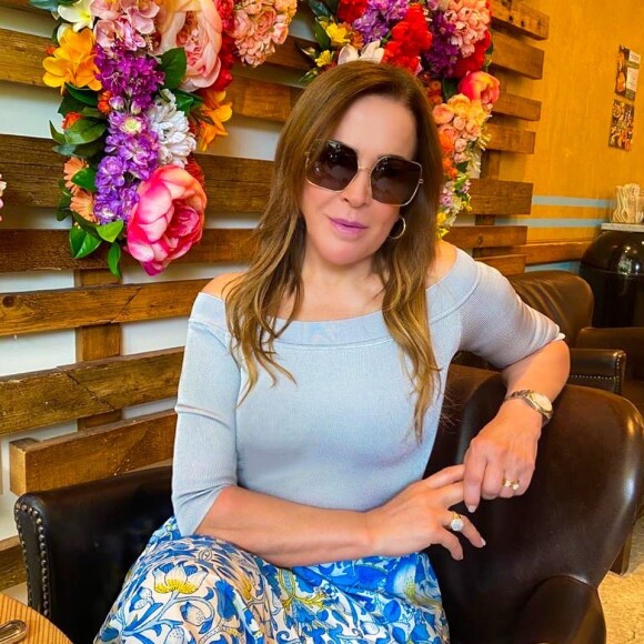 Zilu Godoi vive em Miami e está impedida de vir ao Brasil por questões burocráticas relacionadas ao visto