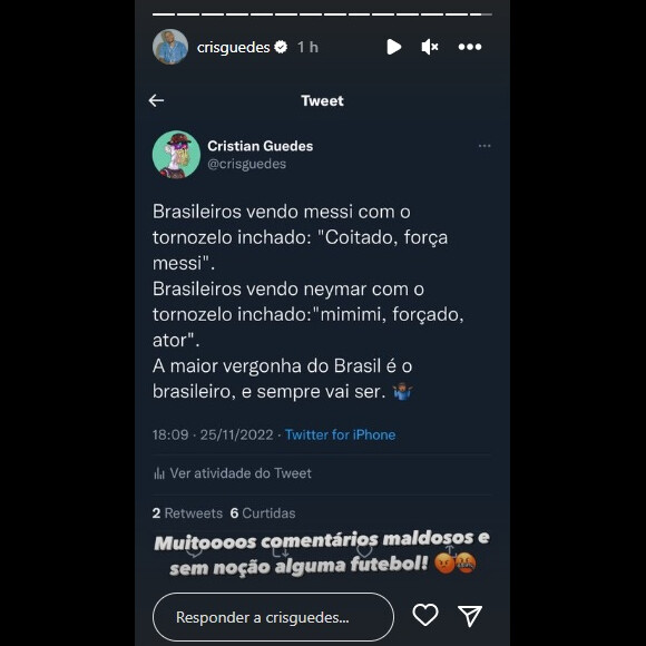 Amigos de Neymar compararam comportamento do brasileiro com Neymar e Messi