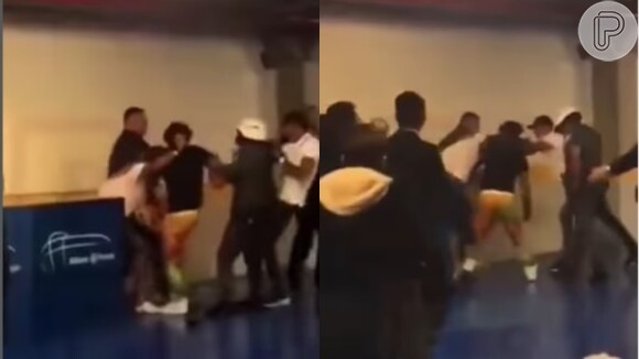 Vídeo de Biel batendo em um homem viralizou nas redes sociais
