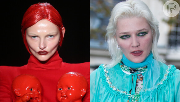 Modelo em desfile da Balenciaga tem sido confundida com Lotta Volkova, alerta portal norte-americano