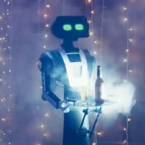 O robô Haroldo foi apresentado como novo funcionário do bar da novela 'Travessia' no capítulo desta quarta-feira 30 de novembro de 2022