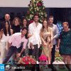 Carol Celico e Kaká também passaram o Natal juntos em família