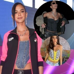 Corset é a peça mais quente para o Verão 2023 e esses looks de Bruna Marquezine confirmam isso!