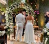 Thiago Oliveira, do 'É de Casa', realizou casamento intimista com a produtora Bruna Matuti