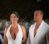 O casamento de Thiago Oliveira e Bruna Matuti foi realizado no domingo (04) em clima familiar