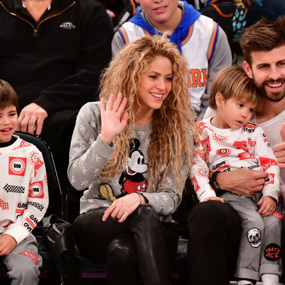 Shakira e Gerard Piqué são pais de Milan e Sasha