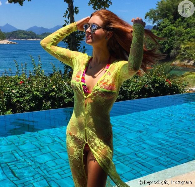 Marina Ruy Barbosa Curte Dia De Piscina Com Look Estiloso Que Desaforo Purepeople