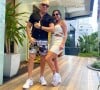 Gretchen e Esdras de Souza estiveram no Catar para um trabalho da cantora durante a Copa do Mundo