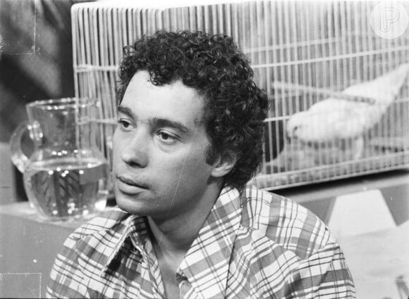 Pedro Paulo Rangel em foto da primeira versão da novela 'Saramandaia', nos anos 1970
