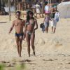 Naomi Campbell está curtindo dias de descanso em Trancoso, na Bahia