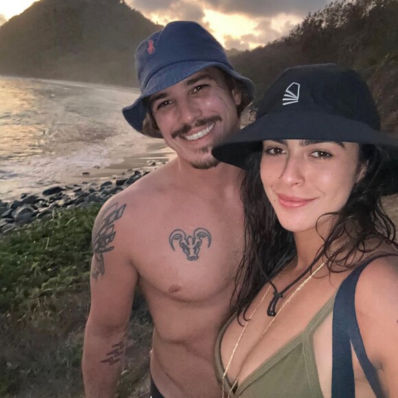 Mari Saad disse que não está planejando casamento com Romulo Arantes Neto