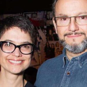Sandra Annemberg homenageou o marido, Ernesto Paglia