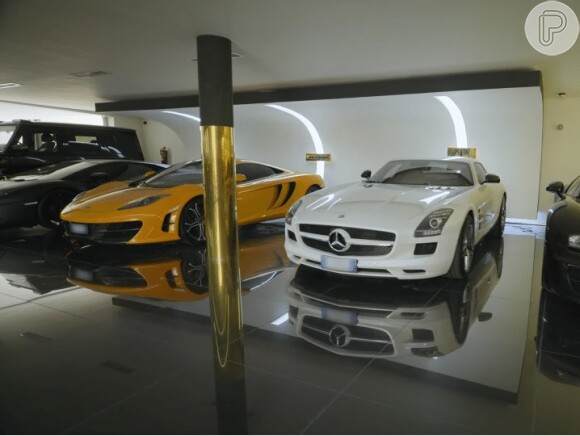 Cristiano Ronaldo é um grande colecionador de carros de luxo