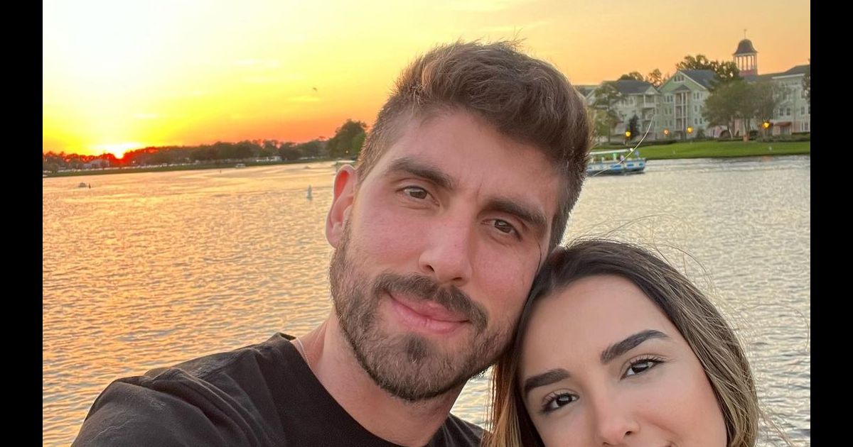 Luana Braga e Lissio Fiod ficaram juntos por um ano e anunciaram, em