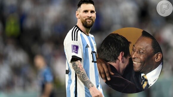 Morte de Pelé: Messi se manifesta em post no Instagram e recorda encontro com 'Rei'