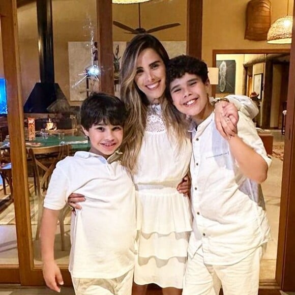 Filhos de Wanessa Camargo, José Marcus e João Francisco são frutos do seu casamento com Marcus Buaiz