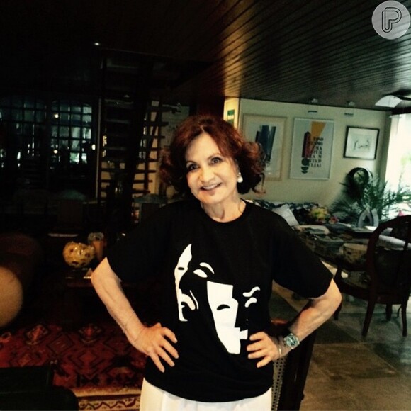 O mais recente trabalho de Rosamaria Murtinho na TV foi interpretando Tamara, na novela 'Amor à Vida'