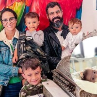 Mulher de Juliano Cazarré traz à tona declaração impactante de médicos sobre filha com doença rara