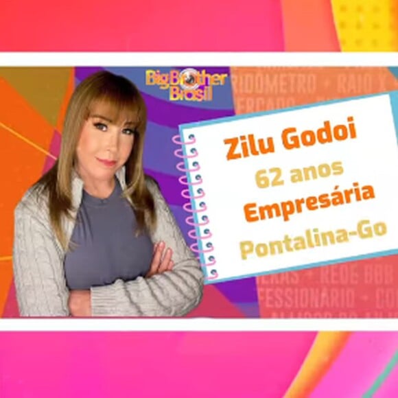 Zilu Godoi publicou um vídeo mostrando o seu nome na chamada do 'BBB 23'