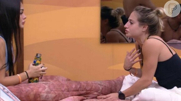 BBB 23: Bruna Griphao e Larissa tiveram uma discussão após a atriz deixar claro que queria priorizar Gabriel no jogo