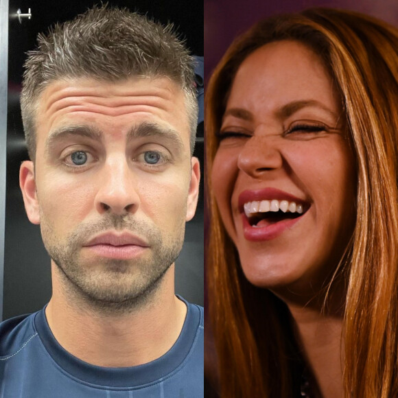 Nas imagens, supostamente estão usando a música de Shakira para debochar de Piqué