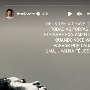 José Loreto já havia publicado uma mensagem sobre o término com Rafa Kalimann após o anúncio