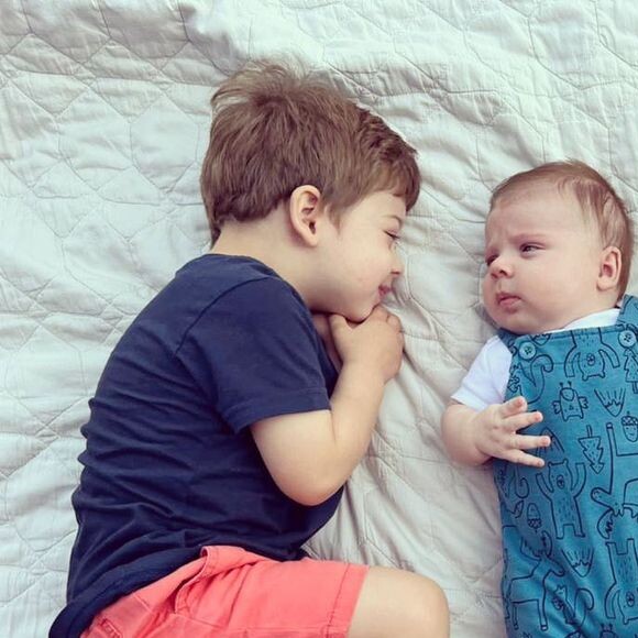 Sabrina Petraglia também é mãe de Gael e Maya