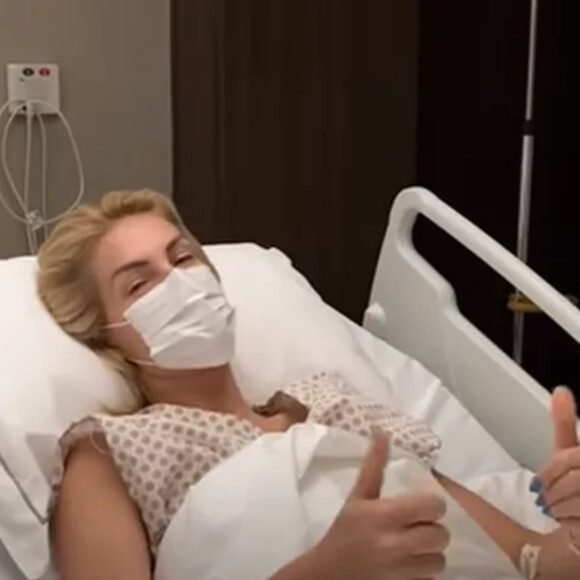 Ana Hickmann se submeteu a procedimento cirúrgico para retirar pólipo que estava causando dor e sangramento