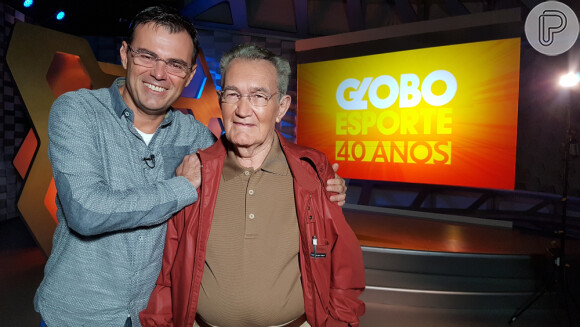 Léo Batista é o dono da 'voz marcante' do esporte da TV Globo