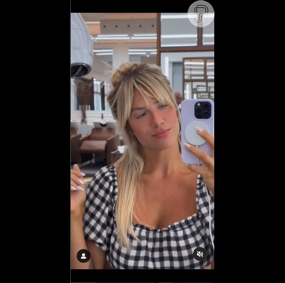 Giovanna Ewbank adotou as franjas