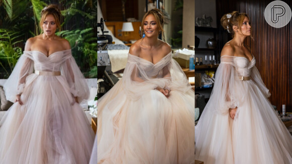 Vestido de noiva fora do comum! Descobrimos os segredos do look de Jennifer Lopez em 'Casamento Armado'