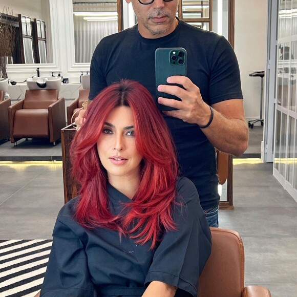 Fernanda Paes Leme brincou sobre a mudança de visual: 'Surtei'