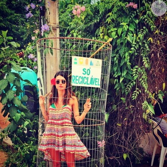 Em seu Instagram, Thaila Ayala mostrou várias fotos da viagem que faz durante suas férias