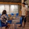 Emerson (Sérgio Malheiros) se oferece para fazer suco para Liz Barbosa (Debora Rebecchi)