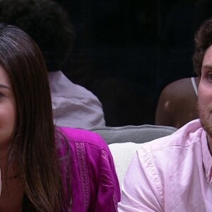 BBB 22: Lucas Bissoli sentou ao lado de Eslovênia no dia de sua eliminação