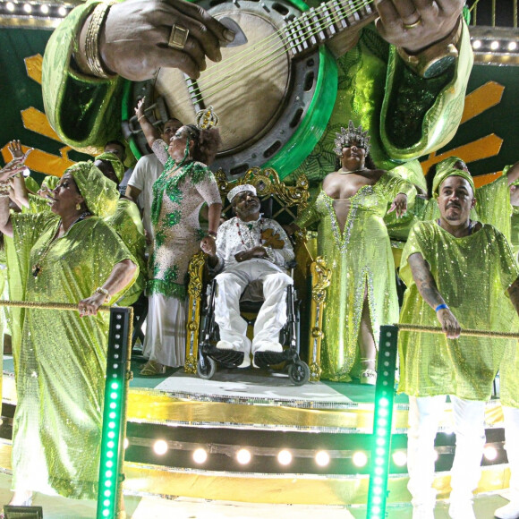 A Império Serrano ficou na última colocação na apuração do Grupo Especial