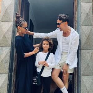 Igor Rickli e Aline Wirley são pais de Antônio, de 8 anos