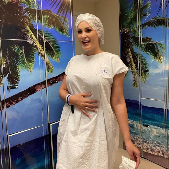 Novos procedimentos realizados por Andressa Urach envolvem a retirada de gordura da 'papada, braços, costas, abdômen e pernas'