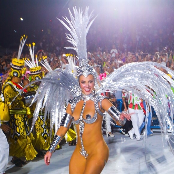 Paolla Oliveira se destacou nos dois últimos carnavais pela Grande Rio