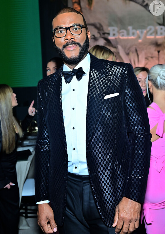 O ator Tyler Perry foi escolhido como padrinho de Lilibet Diana